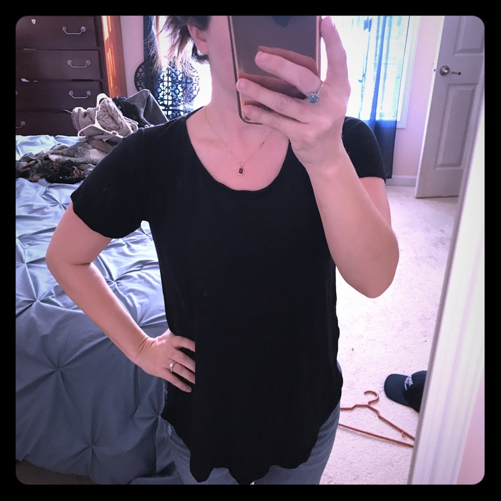 Open Back Tee
